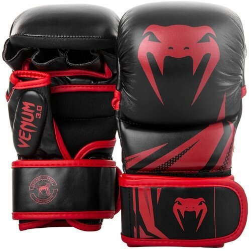 Перчатки для ММА VENUM Challenger 3.0/ Кентусы для единоборств / Шингарды Black/Red L/XL