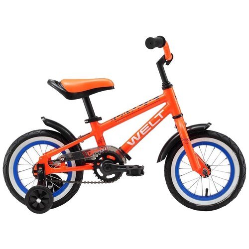 Детский велосипед Welt Dingo 12 (2019) orange/black/blue 12' (требует финальной сборки)