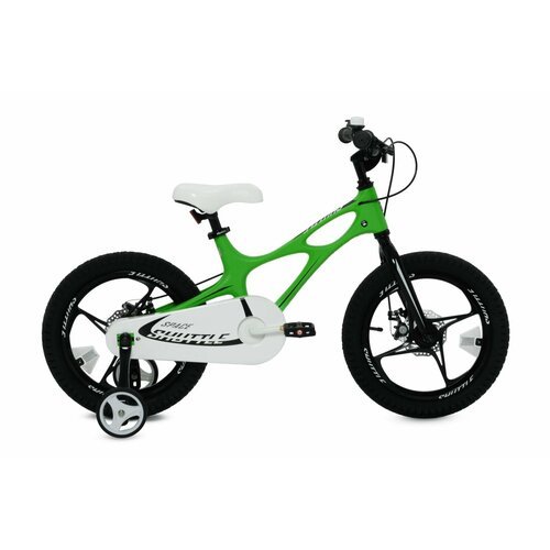 Детский велосипед Royal Baby Space Shuttle 16' (2024) 16 Зеленый (104-128 см)