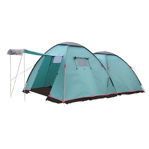 Палатка кемпинговая четырёхместная Tramp SPHINX 4 V2, зеленый