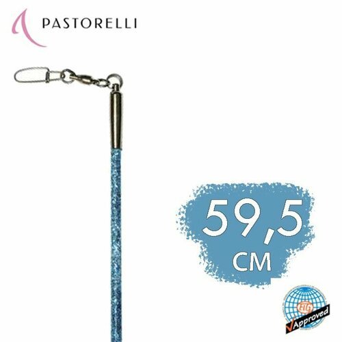 Палочка PASTORELLI Glitter 59,50см. 00414 Голубой с черным грифом FIG