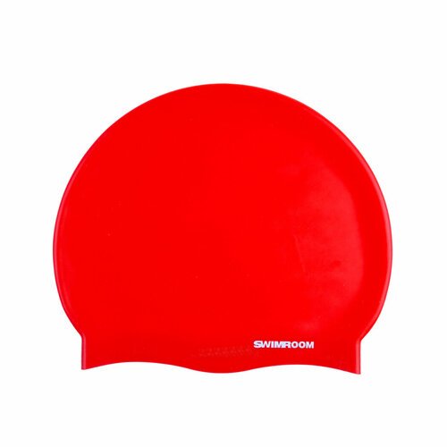 Силиконовая шапочка увеличенного размера SwimRoom 'SwimRoom L', цвет красный