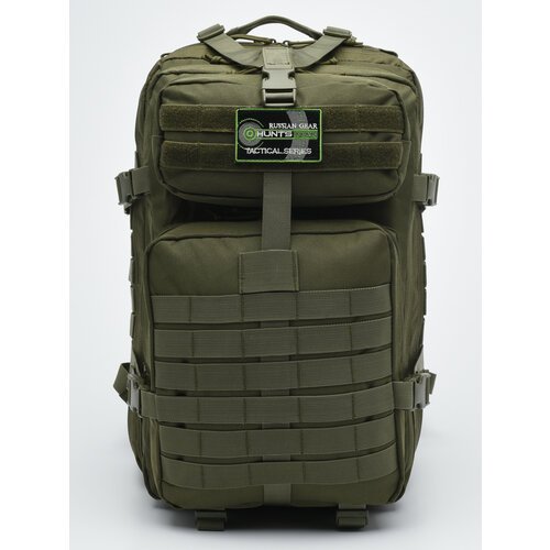 Рюкзак тактический, туристический, спортивный Huntsman RU 265, объем 40 литров, ткань Оксфорд, цвет хаки