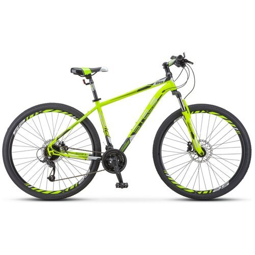 Горный (MTB) велосипед STELS Navigator 910 D 29 V010 (2019) 16,5 лайм/черный (требует финальной сборки)