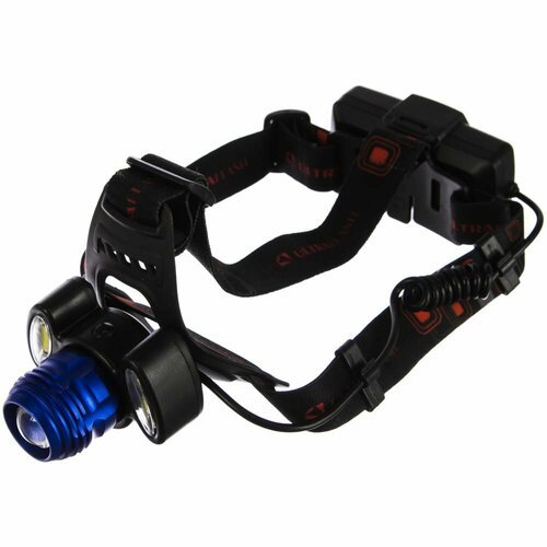 Аккумуляторный налобный фонарь Ultraflash E1334 4 Вт, синий /черный 13904