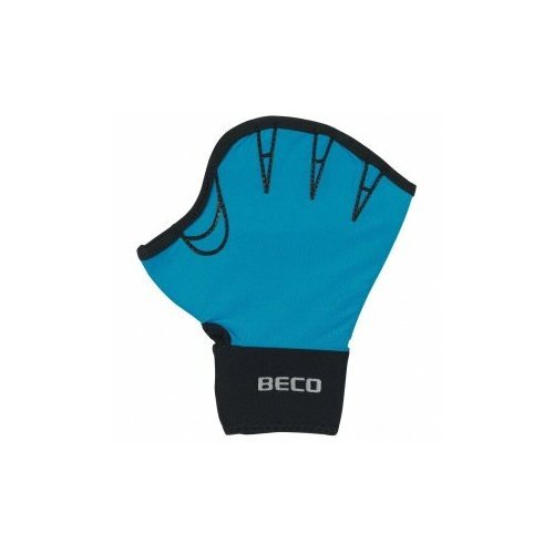 2784-4536 Перчатки для аквааэробики Beco открытые пальцы арт.9667 - размер S бирюзовые