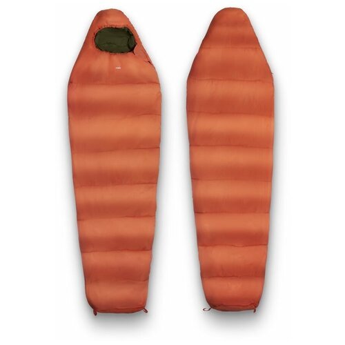 Спальный мешок ATEMI A1N, оранжевый, молния с левой стороны