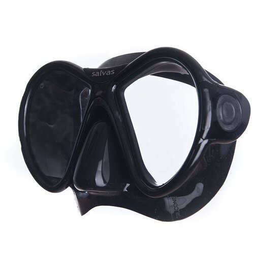 Маска для плав. 'Salvas Kool Mask', р. Senior, черный, арт.CA550N2NNSTH, закален.стекло, силикон