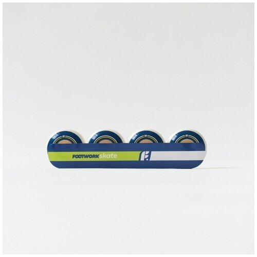 Колеса для скейтборда Footwork basic, размер 54 мм, жесткость 100a, форма classic