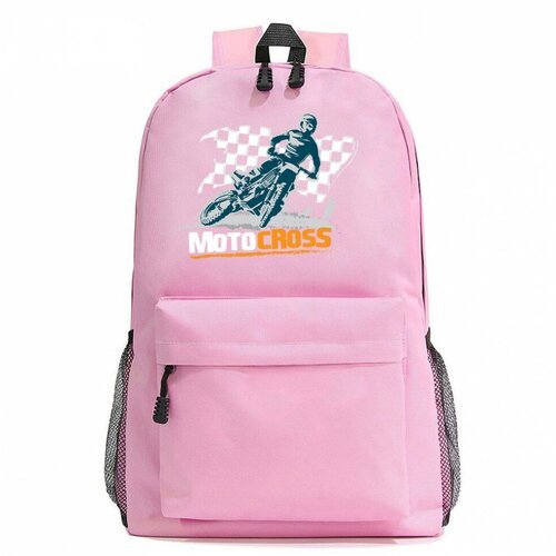 Рюкзак Мото спорт розовый №1
