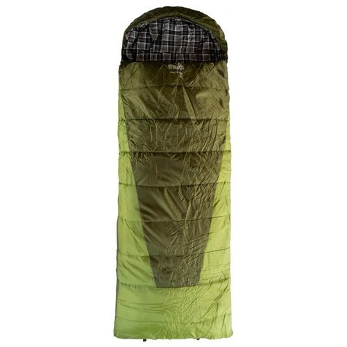 Спальный мешок Tramp Sherwood Long, зеленый, молния с левой стороны