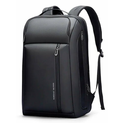 Рюкзак городской дорожный мужской Mark Ryden универсальный 35л, для ноутбука 15.6', с USB портом, черный, водонепроницаемый, молодежный
