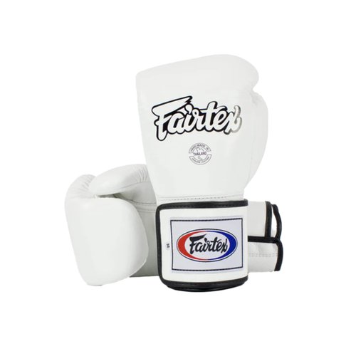 Боксерские перчатки Fairtex Super Sparring BGV5 White (16 унций)