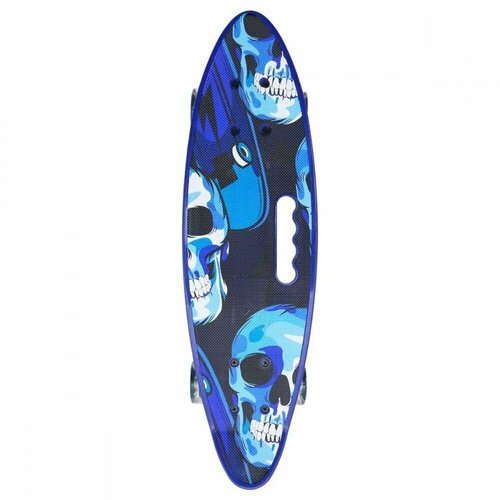 Скейт Cosmoride пластиковый со светящимися колесами