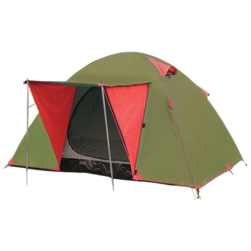 Палатка трекинговая двухместная Tramp LITE WONDER 2, зеленый
