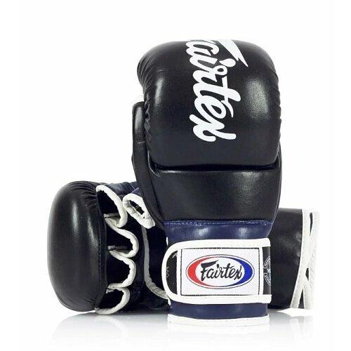 Перчатки MMA Fairtex FGV18 Hybrid Super Sparring Black/Blue