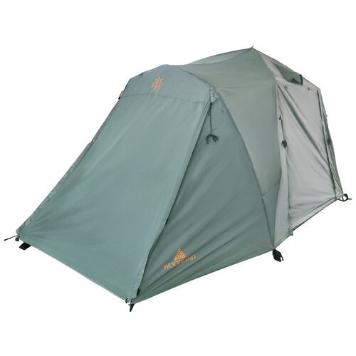 Палатка кемпинговая четырёхместная WoodLand Solar Valley 4, серый