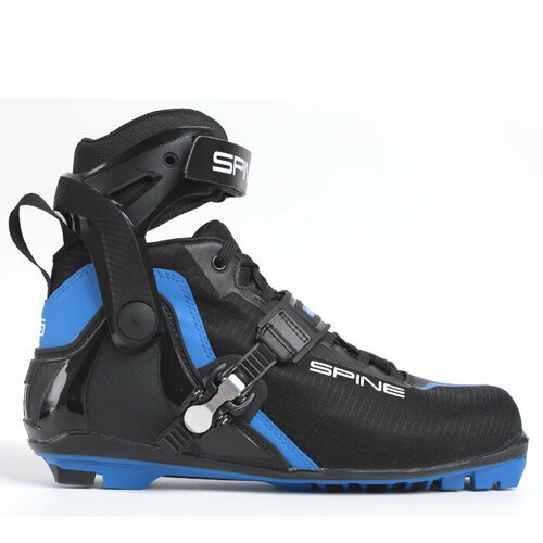 Лыжероллерные ботинки SPINE NNN Concept Skiroll Skate Carbon Pro (19/1) (черный/синий) (44)