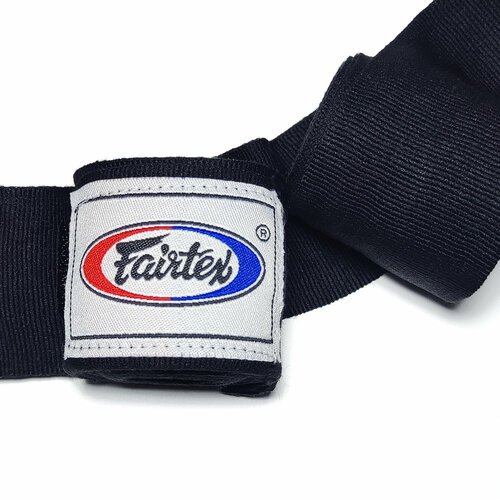 Боксерские бинты Fairtex 3.5 метра, черные (HW-1 Black)