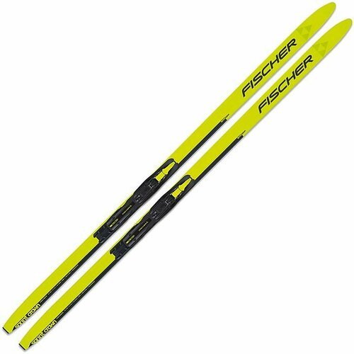 Лыжи беговые FISCHER Sprint Crown (желтый/черный) (160)