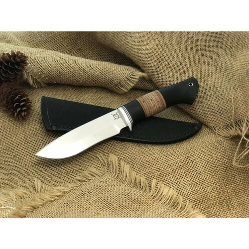 Нож туристический Ворон , кованая сталь 95х18 нержавеющая, толщина 2,5 мм, нож ручной работы