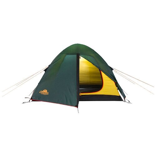Палатка трекинговая двухместная Alexika Scout 2 Fib, зелeный