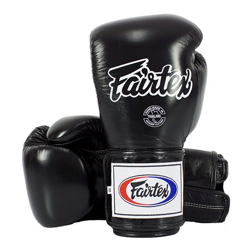 Боксерские перчатки Fairtex Super Sparring BGV5 Black (18 унций)