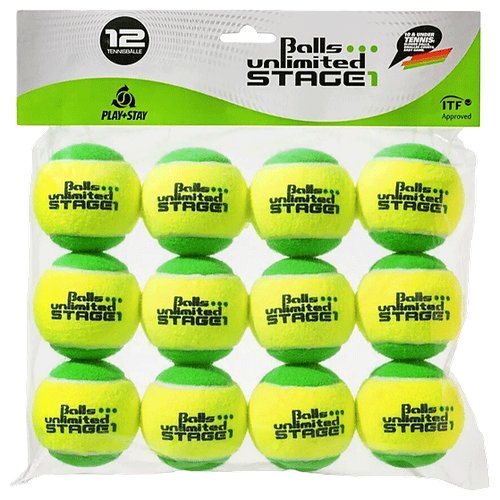 Теннисные мячи Balls unlimited Green x12pcs Bag