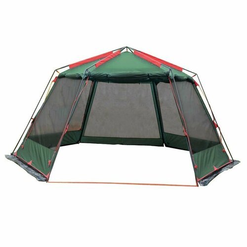 Палатка-шатер BTrace Highland (Зеленый/красный)