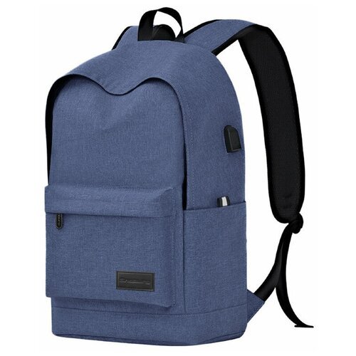 Рюкзак для мальчика с ортопедической спинкой SNOBURG Base синий