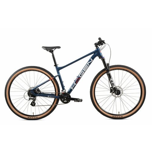 Велосипед Hagen 1.8 Tanwall 2024, темный синий, матовый, 27.5', M(18)
