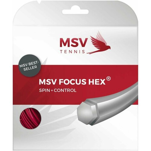 Теннисная струна MSV Focus HEX RD - 1.27 Set (12 м), арт. 2739