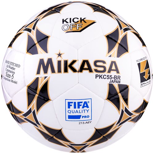Футбольный мяч Mikasa PKC55-BR-1, размер 5