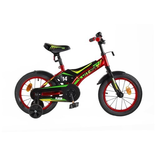 Детский велосипед CITY-RIDE Flash 14 (CR-B2-0314) красный (требует финальной сборки)
