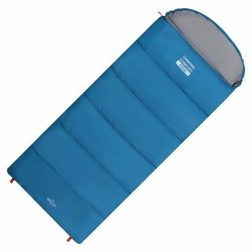 Maclay Спальный мешок Maclay camping comfort cool, 3-слойный, правый, 220х90 см, -5/+10°С