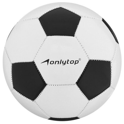 ONLYTOP Мяч футбольный ONLYTOP, PVC, машинная сшивка, 32 панели, р. 4