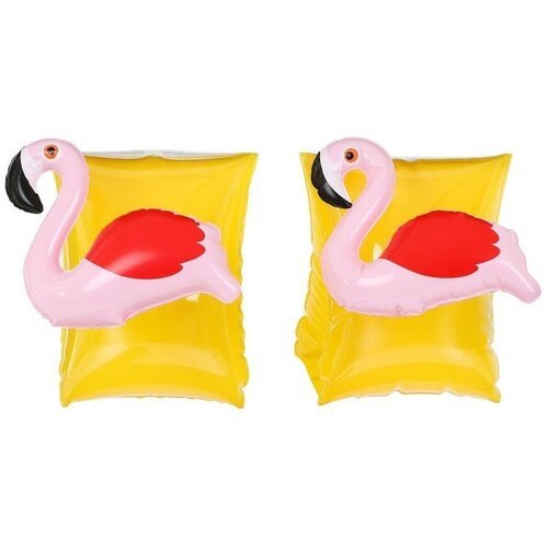 SUI Нарукавники детские надувные «Фламинго»