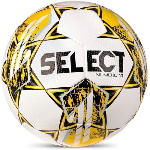 Футбольный мяч SELECT NUMERO 10 V23, бел/жел, 4