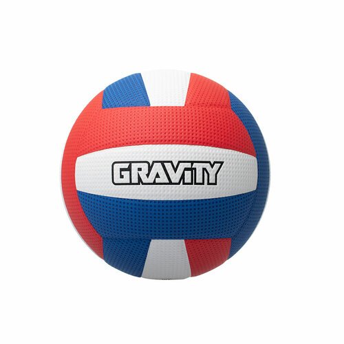 Волейбольный мяч Gravity, соревновательный, влагопоглащающий полиуретан, черный лого