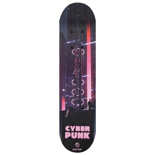 Скейтборд подростковый ONLITOP 'Киберпанк', 62 х 16 см
