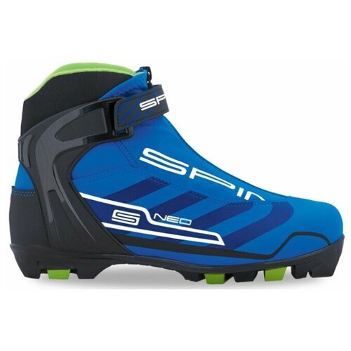 Лыжные ботинки Spine Neo 161 NNN (синий/салатовый) 2020-2021 44 EU