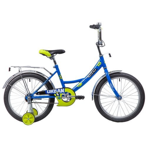 Детский велосипед Novatrack Urban 18 (2019) синий 11.5' (требует финальной сборки)