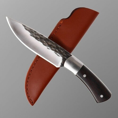 Нож охотничий 'Вистан' 21,5см, клинок 120мм/4,9мм, коричневый