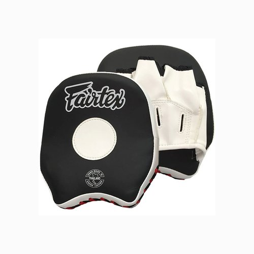 Лапы боксерские Fairtex FMV14 Black/White (One Size)