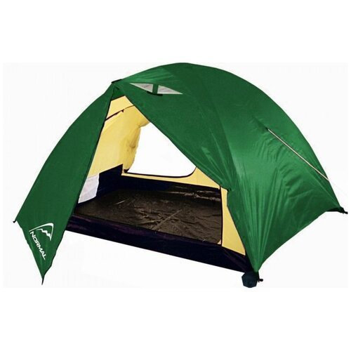 Палатка трекинговая Normal Ладога 2, зеленый