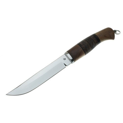 Нож Засапожный-Т (сталь 65Х13), кожа