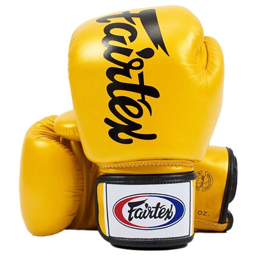 Боксерские перчатки Fairtex BGV19 Gold (14 унций)