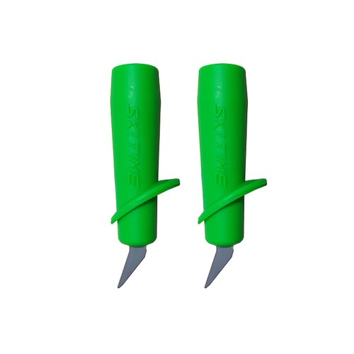 Опоры (лапки) SKI TIME (T-1) Для лыжероллерных палок (10 мм. , зеленые, твердосплавный наконечник)