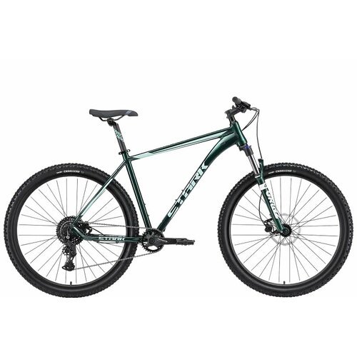 Велосипед Stark'24 Router 29.4 HD темно-зеленый металлик/мятный 22'