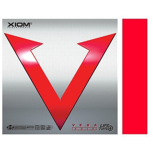 Накладка для настольного тенниса XIOM Vega Asia, Red, Max